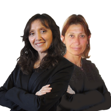 Silvia Capurro y Patricia Rul